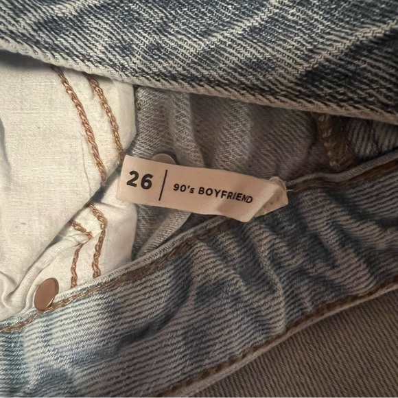 Pacsun Eco Two-Tone Asymmetrical Boyfriend Jeans - Picture 10 of 11